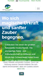 Mobile Screenshot of naturparkschwarzwald.de